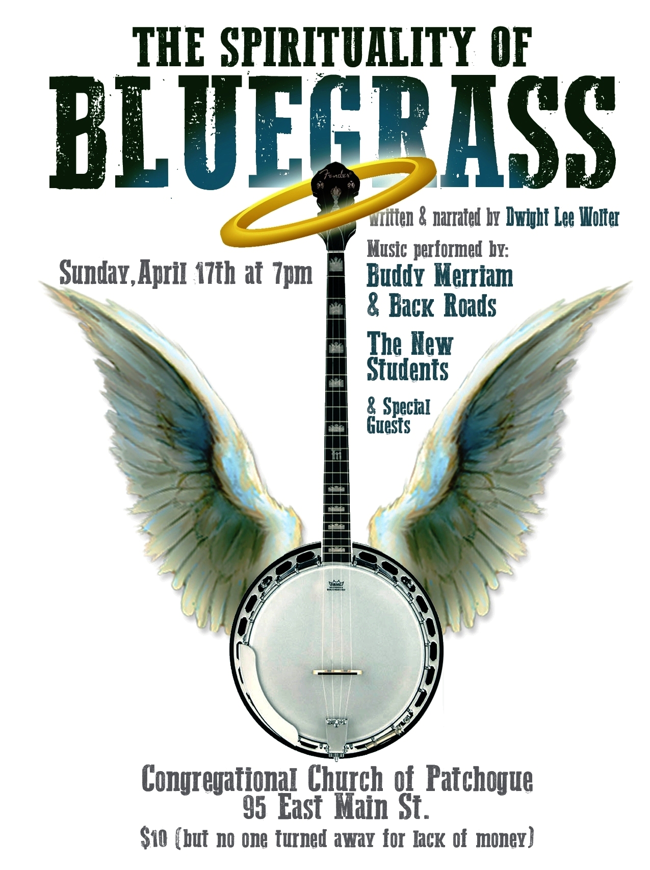 SPIRITUALITY OF BLUEGRASS @ Congregational Church of Patchogue | Patchogue | New York | United States
