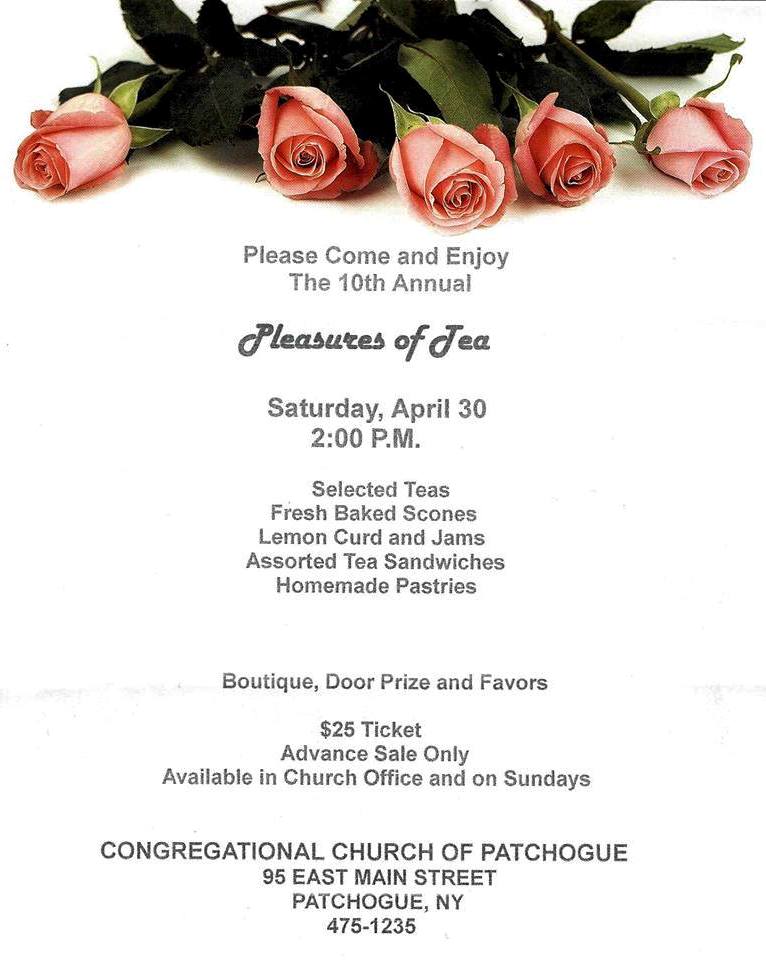 10th Annual Pleasures of Tea